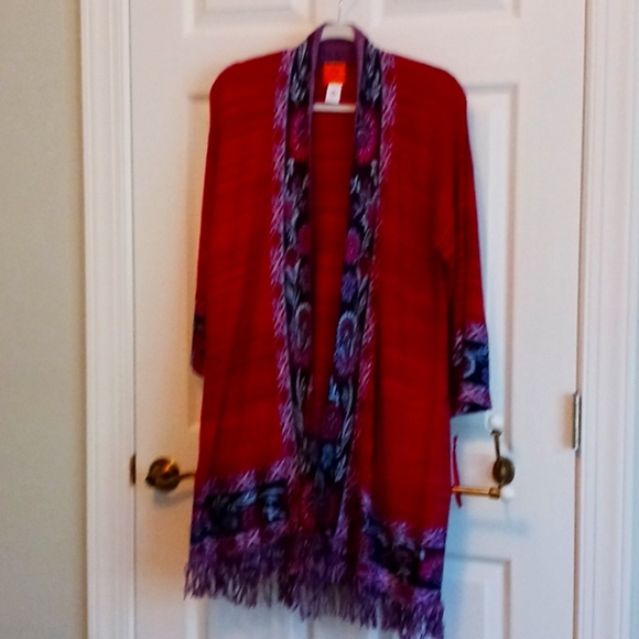 Ruby Rd FLORAL Cardigan - Picture 1 of 5